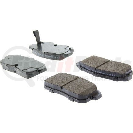 105.1008 by CENTRIC - Posi Quiet Ceramic Brake Pads with Shims and Hardware