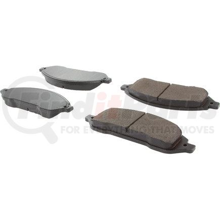 105.10220 by CENTRIC - Posi Quiet Ceramic Brake Pads with Shims and Hardware