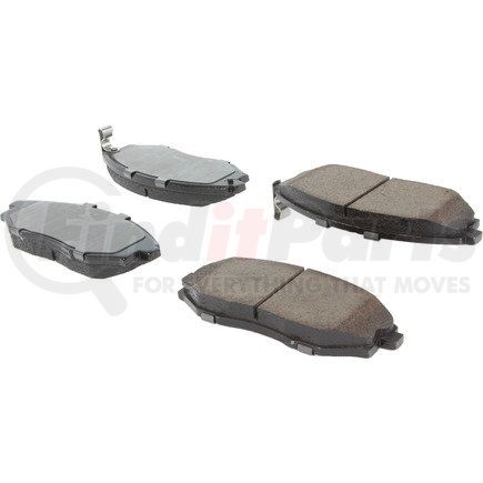 105.10310 by CENTRIC - Posi Quiet Ceramic Brake Pads with Shims and Hardware