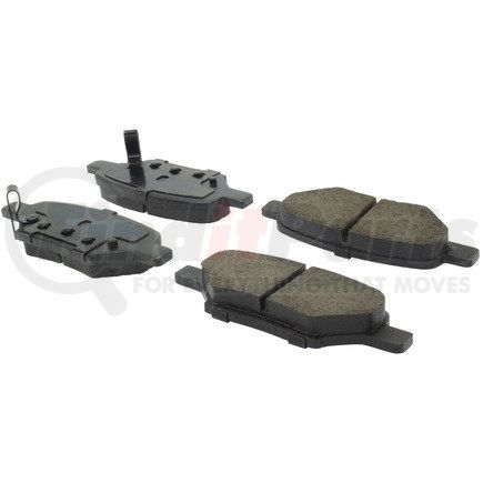 105.10330 by CENTRIC - Posi Quiet Ceramic Brake Pads with Shims and Hardware