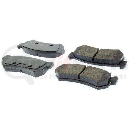 105.10360 by CENTRIC - Posi Quiet Ceramic Brake Pads with Shims and Hardware