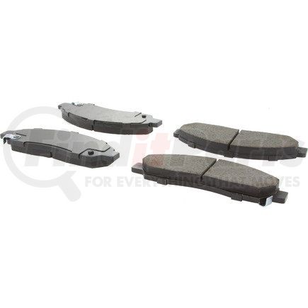 Centric 105.10390 Disc Brake Pad Set Posi Quiet Ceramic Brake Pads with Shims and Hardware