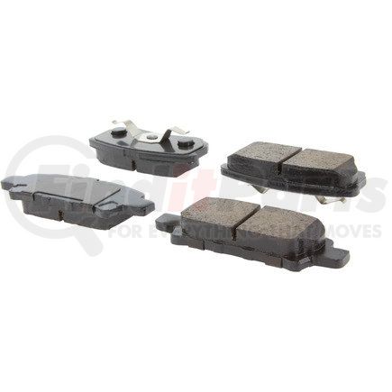 105.10370 by CENTRIC - Posi Quiet Ceramic Brake Pads with Shims and Hardware