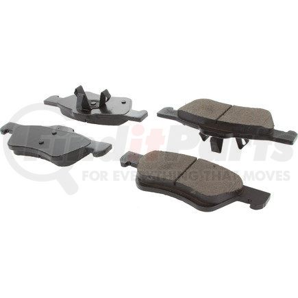 105.10471 by CENTRIC - Posi Quiet Ceramic Brake Pads with Shims and Hardware