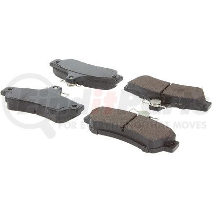 105.10480 by CENTRIC - Posi Quiet Ceramic Brake Pads with Shims