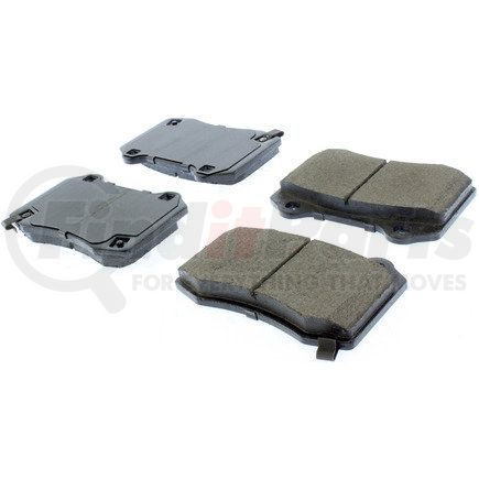 105.10530 by CENTRIC - Posi Quiet Ceramic Brake Pads with Shims and Hardware