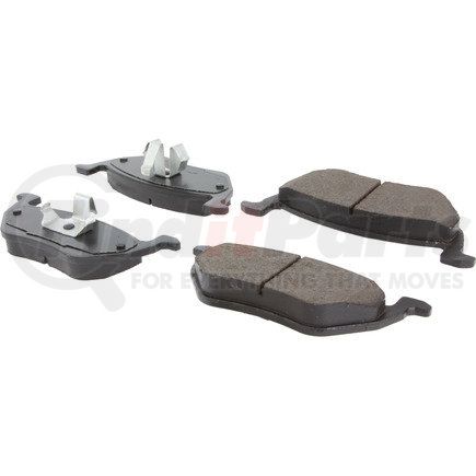 105.10550 by CENTRIC - Posi Quiet Ceramic Brake Pads with Shims