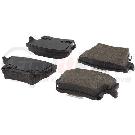 105.10572 by CENTRIC - Posi Quiet Ceramic Brake Pads with Shims and Hardware