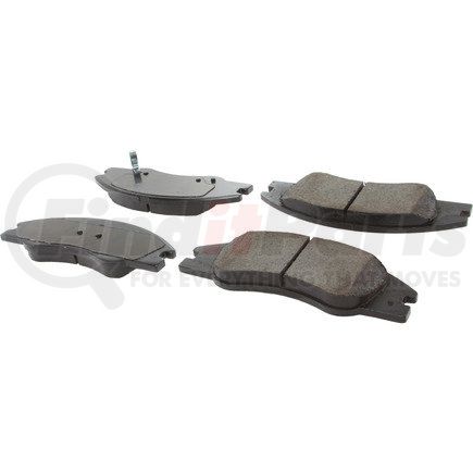 105.10740 by CENTRIC - Posi Quiet Ceramic Brake Pads with Shims and Hardware