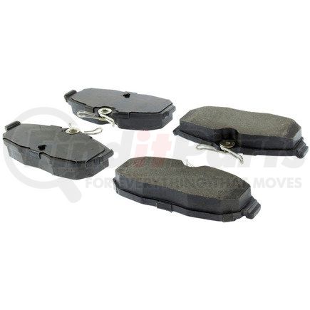 105.10820 by CENTRIC - Posi Quiet Ceramic Brake Pads with Shims and Hardware