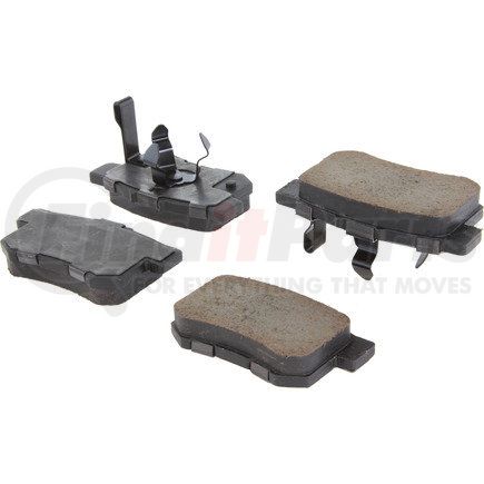 105.10860 by CENTRIC - Posi Quiet Ceramic Brake Pads with Shims and Hardware