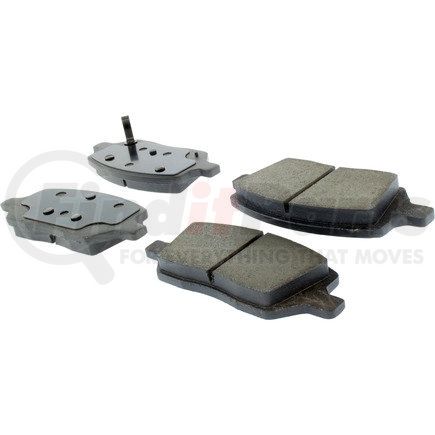 105.10930 by CENTRIC - Posi Quiet Ceramic Brake Pads with Shims and Hardware