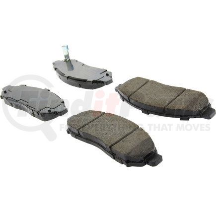 Centric 105.10940 Disc Brake Pad Set Posi Quiet Ceramic Brake Pads with Shims and Hardware