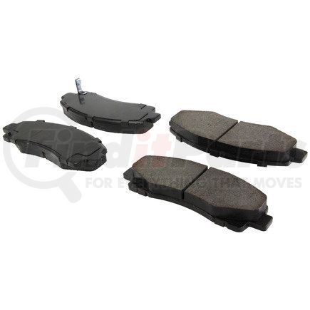 105.11020 by CENTRIC - Posi Quiet Ceramic Brake Pads with Shims and Hardware