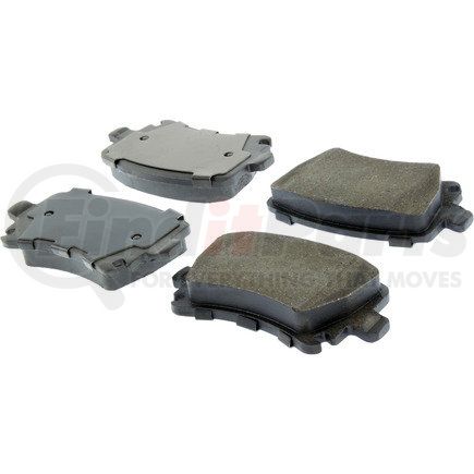 105.11080 by CENTRIC - Posi Quiet Ceramic Brake Pads with Shims and Hardware