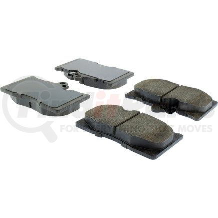 105.11180 by CENTRIC - Posi Quiet Ceramic Brake Pads with Shims and Hardware