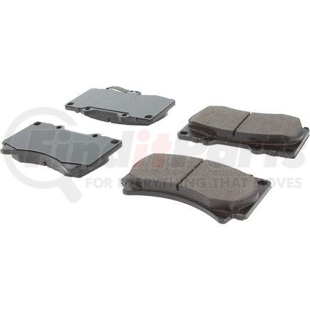 Centric 105.11190 Disc Brake Pad Set Posi Quiet Ceramic Brake Pads with Shims and Hardware