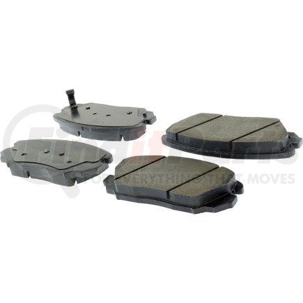 105.11250 by CENTRIC - Posi Quiet Ceramic Brake Pads with Shims and Hardware