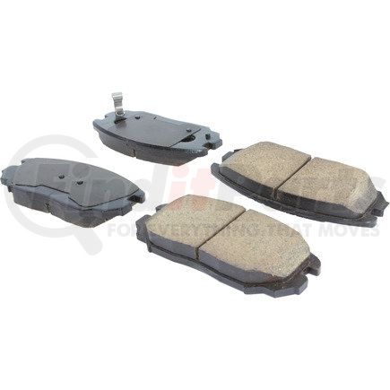 105.11251 by CENTRIC - Posi Quiet Ceramic Brake Pads with Shims and Hardware