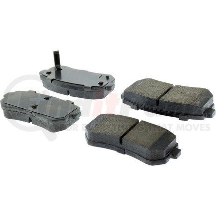 105.11570 by CENTRIC - Posi Quiet Ceramic Brake Pads with Shims and Hardware