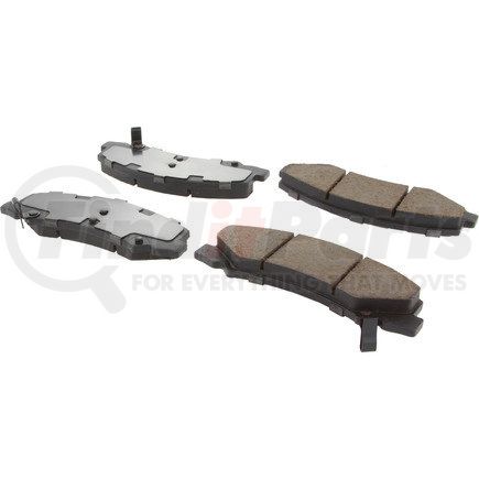 105.11590 by CENTRIC - Posi Quiet Ceramic Brake Pads with Shims and Hardware