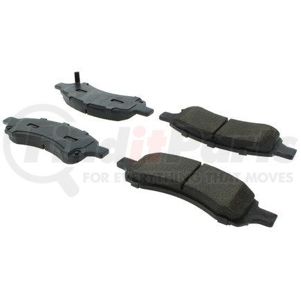 105.11690 by CENTRIC - Posi Quiet Ceramic Brake Pads with Shims and Hardware