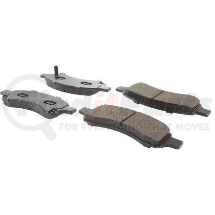 105.11691 by CENTRIC - Posi Quiet Ceramic Brake Pads with Shims and Hardware