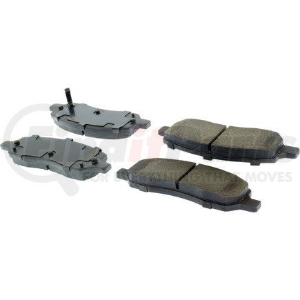 105.11720 by CENTRIC - Posi Quiet Ceramic Brake Pads with Shims and Hardware