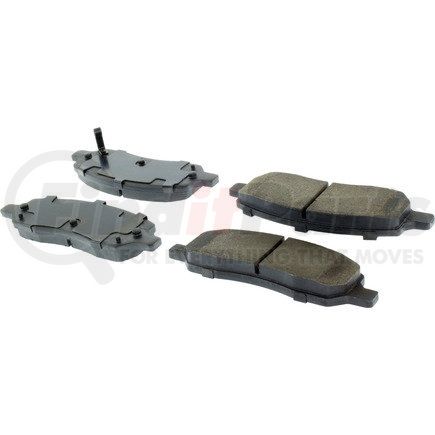 Centric 105.11720 Disc Brake Pad Set Posi Quiet Ceramic Brake Pads with Shims and Hardware