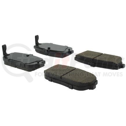 105.11800 by CENTRIC - Posi Quiet Ceramic Brake Pads with Shims and Hardware