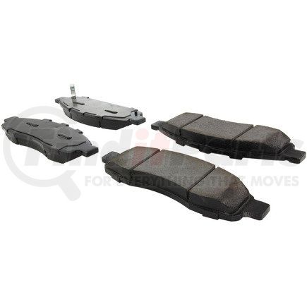 105.11830 by CENTRIC - Posi Quiet Ceramic Brake Pads with Shims and Hardware