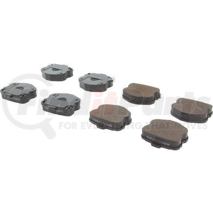 105.11851 by CENTRIC - Posi Quiet Ceramic Brake Pads with Shims