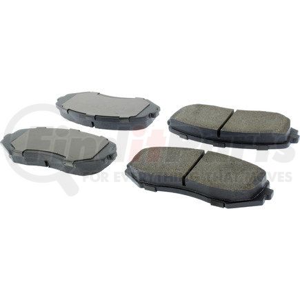 105.1188 by CENTRIC - Posi Quiet Ceramic Brake Pads with Shims and Hardware