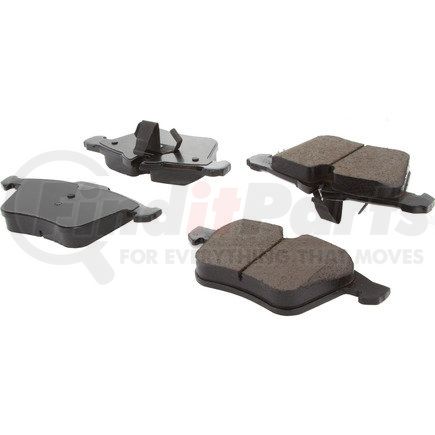 Centric 105.12400 Disc Brake Pad Set Posi Quiet Ceramic Brake Pads with Shims and Hardware