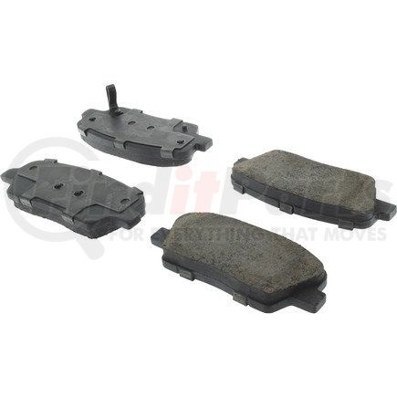 105.12843 by CENTRIC - Posi Quiet Ceramic Brake Pads with Shims