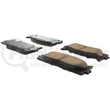 105.12930 by CENTRIC - Posi Quiet Ceramic Brake Pads with Shims and Hardware