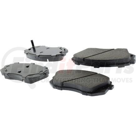 105.12950 by CENTRIC - Posi Quiet Ceramic Brake Pads with Shims and Hardware