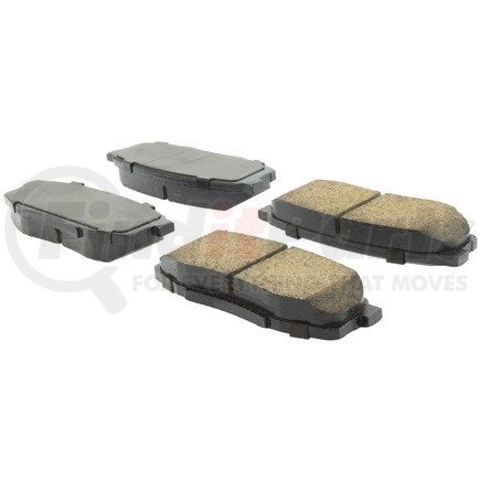 105.13040 by CENTRIC - Posi Quiet Ceramic Brake Pads with Shims and Hardware