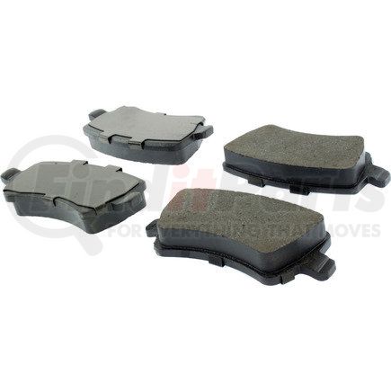 105.13070 by CENTRIC - Posi Quiet Ceramic Brake Pads with Shims and Hardware