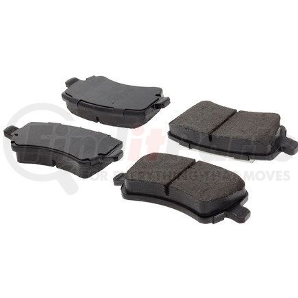 105.13071 by CENTRIC - Posi Quiet Ceramic Brake Pads with Shims and Hardware