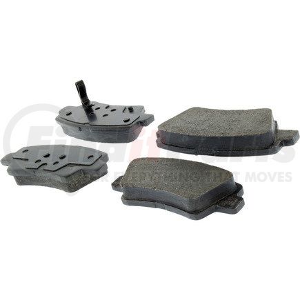 105.13130 by CENTRIC - Posi Quiet Ceramic Brake Pads with Shims and Hardware