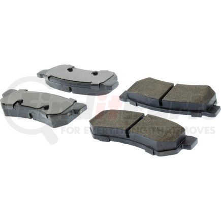 Centric 105.13150 Disc Brake Pad Set Posi Quiet Ceramic Brake Pads with Shims and Hardware