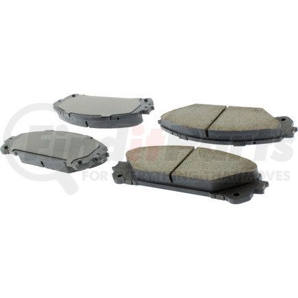 Centric 105.13240 Disc Brake Pad Set Posi Quiet Ceramic Brake Pads with Shims and Hardware
