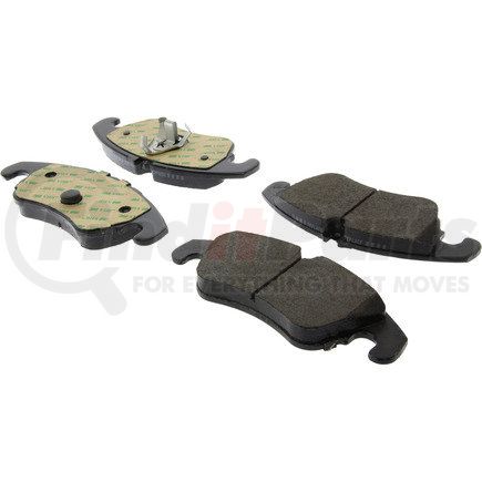 105.13221 by CENTRIC - Posi Quiet Ceramic Brake Pads with Shims and Hardware