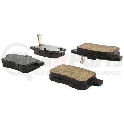 105.13360 by CENTRIC - Posi Quiet Ceramic Brake Pads with Shims and Hardware