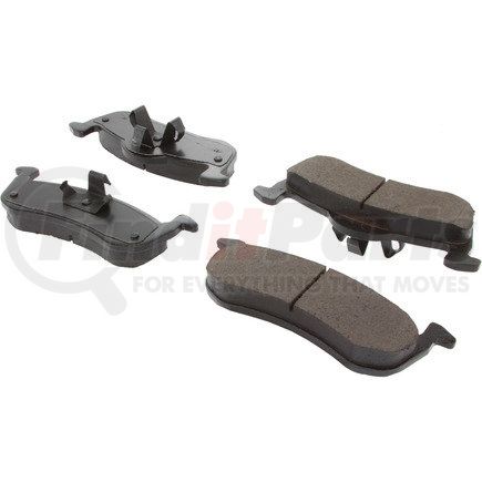 105.12790 by CENTRIC - Posi Quiet Ceramic Brake Pads with Shims and Hardware