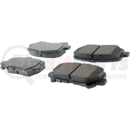 105.12810 by CENTRIC - Posi Quiet Ceramic Brake Pads with Shims and Hardware