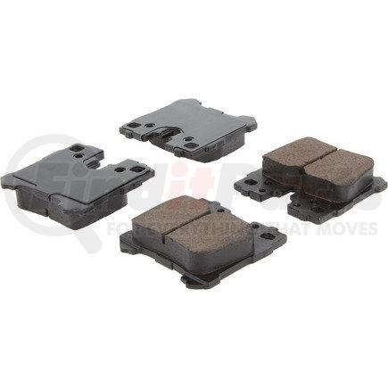 105.12830 by CENTRIC - Posi Quiet Ceramic Brake Pads with Shims and Hardware