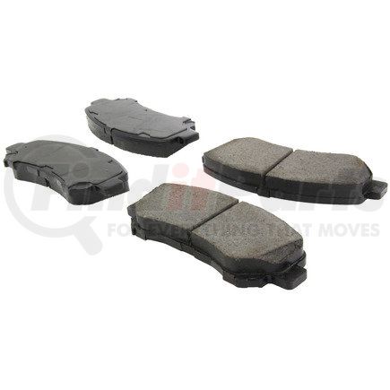 105.13380 by CENTRIC - Posi Quiet Ceramic Brake Pads with Shims and Hardware