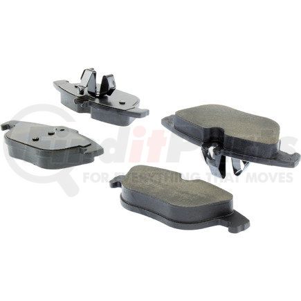 105.13410 by CENTRIC - Posi Quiet Ceramic Brake Pads with Shims and Hardware